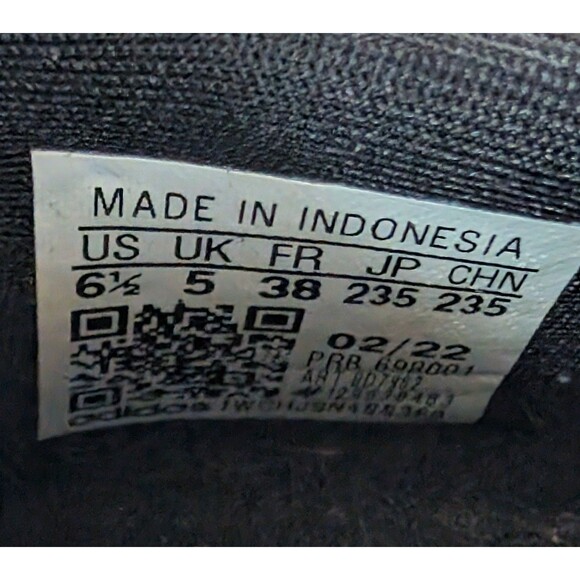 Adidas Swift Run Animal Print Sneakers-Black and Beige- Sz 6.5 - Picture 11 of 11